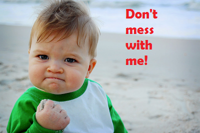 success kid little boy fist on beach.png